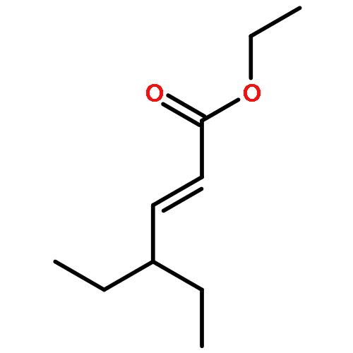 2-Hexenoic acid, 4-ethyl-, ethyl ester, (2E)-