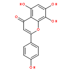 5,7,8-trihydroxy-2-(4-hydroxyphenyl)chromen-4-one