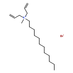 1-Dodecanaminium, N-methyl-N,N-di-2-propenyl-, bromide