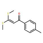 2-Propen-1-one,1-(4-methylphenyl)-3,3-bis(methylthio)-