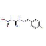 [[N-[(4-fluorophenyl)methylideneamino]carbamimidoyl]amino]-hydroxy-oxo-azanium