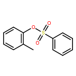 (2-METHYLPHENYL) BENZENESULFONATE