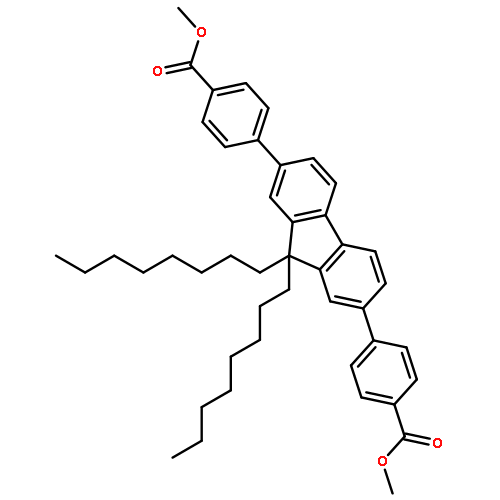 BENZOIC ACID, 4,4'-(9,9-DIOCTYL-9H-FLUORENE-2,7-DIYL)BIS-, DIMETHYL ESTER