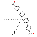 BENZOIC ACID, 4,4'-(9,9-DIOCTYL-9H-FLUORENE-2,7-DIYL)BIS-