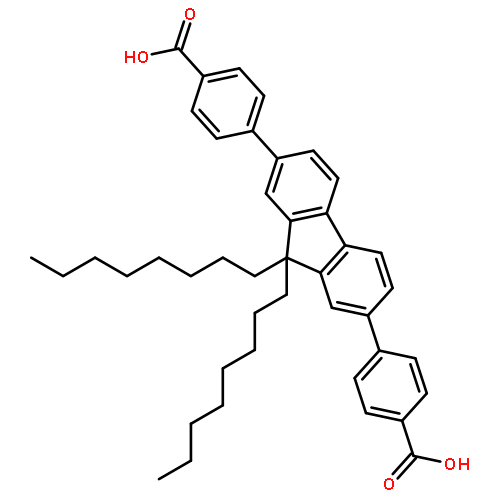 BENZOIC ACID, 4,4'-(9,9-DIOCTYL-9H-FLUORENE-2,7-DIYL)BIS-