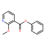 3-Pyridinecarboxylic acid, 2-methoxy-, phenyl ester