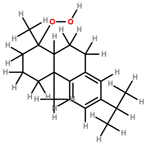 19-norabieta-8,11,13-trien-4-hydroperoxide