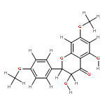 (2R)-3t,5-Dihydroxy-7-methoxy-2r-(4-methoxy-phenyl)-chroman-4-on