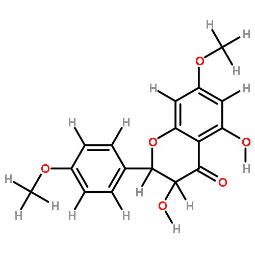 (2R)-3t,5-Dihydroxy-7-methoxy-2r-(4-methoxy-phenyl)-chroman-4-on