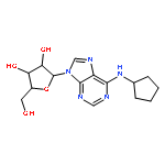 (2R,3R,4S,5R)-2-(6-(Cyclopentylamino)-9H-purin-9-yl)-5-(hydroxymethyl)tetrahydrofuran-3,4-diol