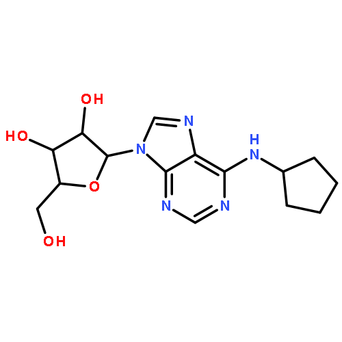 (2R,3R,4S,5R)-2-(6-(Cyclopentylamino)-9H-purin-9-yl)-5-(hydroxymethyl)tetrahydrofuran-3,4-diol