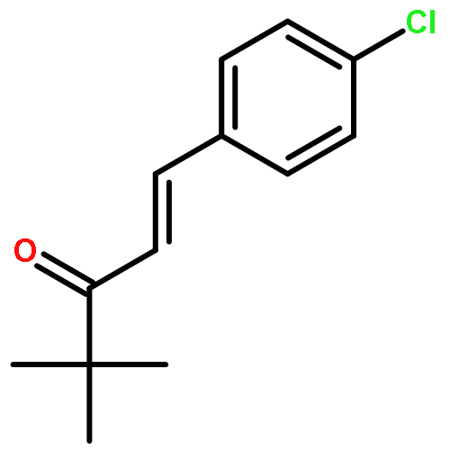 1-Penten-3-one, 1-(4-chlorophenyl)-4,4-dimethyl-, (1E)-