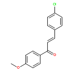 2-PROPEN-1-ONE, 3-(4-CHLOROPHENYL)-1-(4-METHOXYPHENYL)-, (2E)-