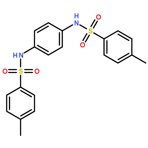 4-methyl-N-[4-(4-methylbenzenesulfonamido)phenyl]benzene-1-sulfonamide