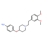 Benzenamine, 4-[[1-[2-(3,4-dimethoxyphenyl)ethyl]-4-piperidinyl]oxy]-