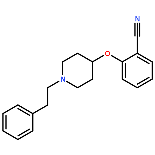 Benzonitrile, 2-[[1-(2-phenylethyl)-4-piperidinyl]oxy]-