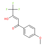 2-BUTEN-1-ONE, 4,4,4-TRIFLUORO-3-HYDROXY-1-(4-METHOXYPHENYL)-