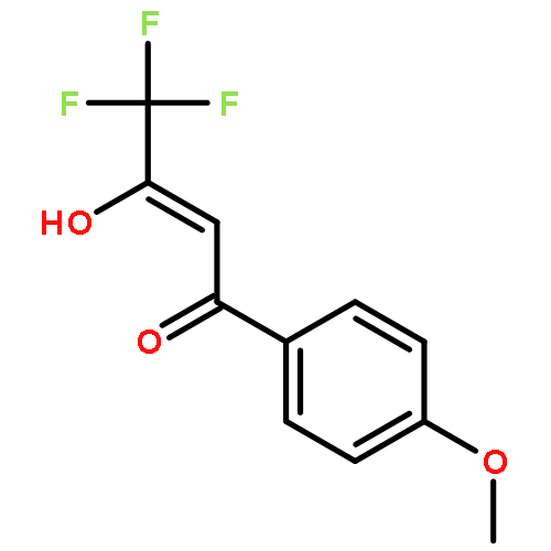 2-BUTEN-1-ONE, 4,4,4-TRIFLUORO-3-HYDROXY-1-(4-METHOXYPHENYL)-