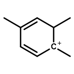 Cyclohexadienylium, 1,4,6-trimethyl-