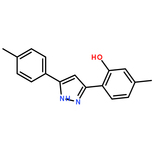 Phenol, 5-methyl-2-[5-(4-methylphenyl)-1H-pyrazol-3-yl]-