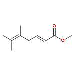 2,5-Heptadienoic acid, 5,6-dimethyl-, methyl ester, (E)-