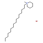 Piperidinium, 1-hexadecyl-1-methyl-, bromide