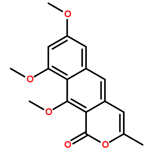 1H-NAPHTHO[2,3-C]PYRAN-1-ONE, 7,9,10-TRIMETHOXY-3-METHYL-