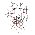 ent-(111S,7Xi)-11beta,12beta,16alpha,19beta,114-pentaacetoxy-15,11-epoxy-14-hydroxy-7-methyl-(13betaH,17betaH)-2,9-dioxa-1(12,3)-eudesmana-4(3,2)-pyridina-cyclononaphane-18,3,8-trione