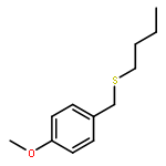 Benzene, 1-[(butylthio)methyl]-4-methoxy-