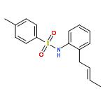 Benzenesulfonamide, N-[2-(2-butenyl)phenyl]-4-methyl-