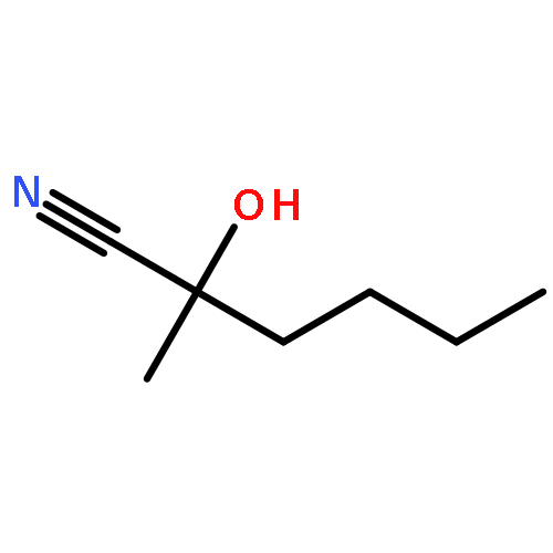 2-hydroxy-2-methyl-hexanenitrile