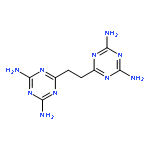 6,6'-ethylenebis(1,3,5-triazine-2,4-diamine)