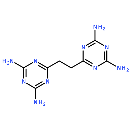 6,6'-ethylenebis(1,3,5-triazine-2,4-diamine)