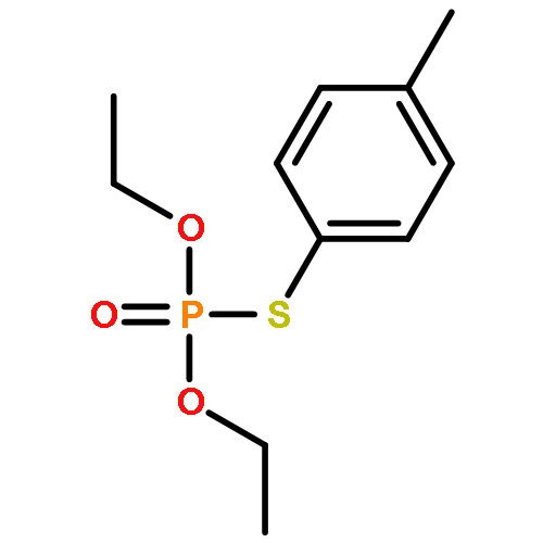 Phosphorothioic acid, O,O-diethyl S-(4-methylphenyl) ester