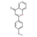 4H-1-Benzopyran-4-one,2-(4-methoxyphenyl)-