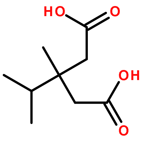 PENTANEDIOIC ACID, 3-METHYL-3-(1-METHYLETHYL)-