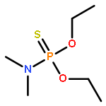 PHOSPHORAMIDOTHIOIC ACID, DIMETHYL-, O,O-DIETHYL ESTER