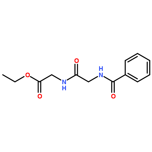 GLYCINE, N-(N-BENZOYLGLYCYL)-, ETHYL ESTER