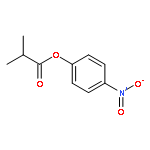 Propanoic acid, 2-methyl-, 4-nitrophenyl ester