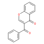 4H-1-Benzopyran-4-one, 3-benzoyl-