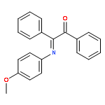 2-(4-methoxyphenyl)imino-1,2-diphenylethanone