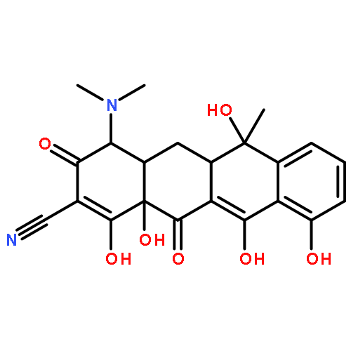 (4S,4aS,5aS,6S,12aR)-4-(dimethylamino)-1,6,10,11,12a-pentahydroxy-6-methyl-3,12-dioxo-3,4,4a,5,5a,6,12,12a-octahydrotetracene-2-carbonitrile