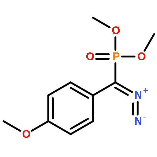 Phosphonic acid, [diazo(4-methoxyphenyl)methyl]-, dimethyl ester