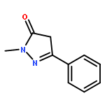 1-Methyl-3-phenyl-1H-pyrazol-5(4H)-one