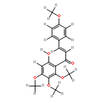 1-(6-hydroxy-2,3,4-trimethoxyphenyl)-3-(4-methoxyphenyl)propenone