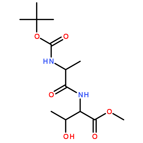 Methyl 3-hydroxy-2-[2-[(2-methylpropan-2-yl)oxycarbonylamino]propanoylamino]butanoate