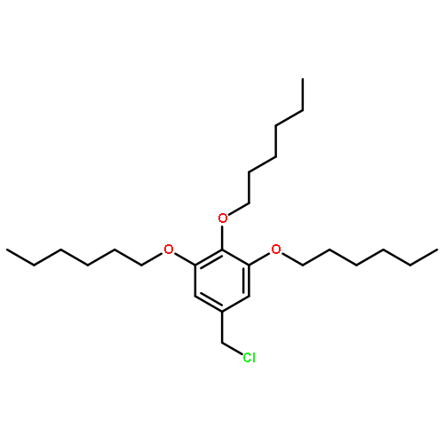 Benzene, 5-(chloromethyl)-1,2,3-tris(hexyloxy)-