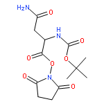 L-Asparagine,N2-[(1,1-dimethylethoxy)carbonyl]-, 2,5-dioxo-1-pyrrolidinyl ester