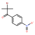 1-Propanone, 2-bromo-2-methyl-1-(4-nitrophenyl)-