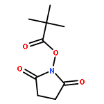 2,2-dimethyl-Propanoic acid 2,5-dioxo-1-pyrrolidinyl ester